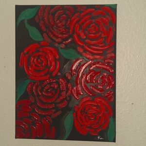 Rose painting